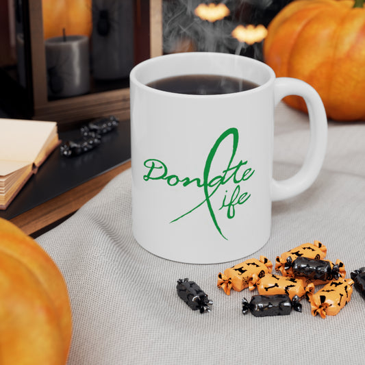 Donate Life Ceramic Mug 11oz