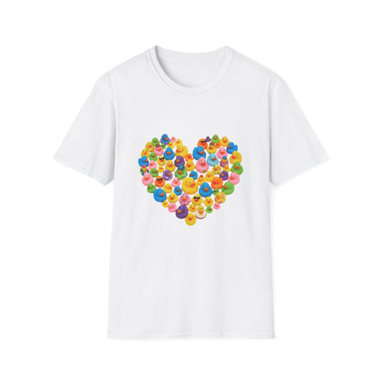 Rubber Duck Heart Tee, Get Ducked