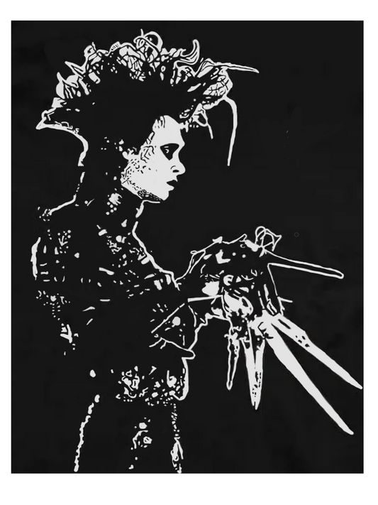 Edward Scissorhands Decal