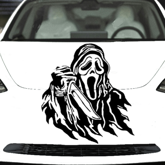 Ghostface Sticker, Scream Decal, Horror Sticker