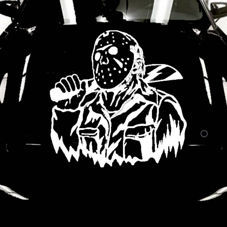 Jason Voorhees Decals, Jason Voorhees Halloween