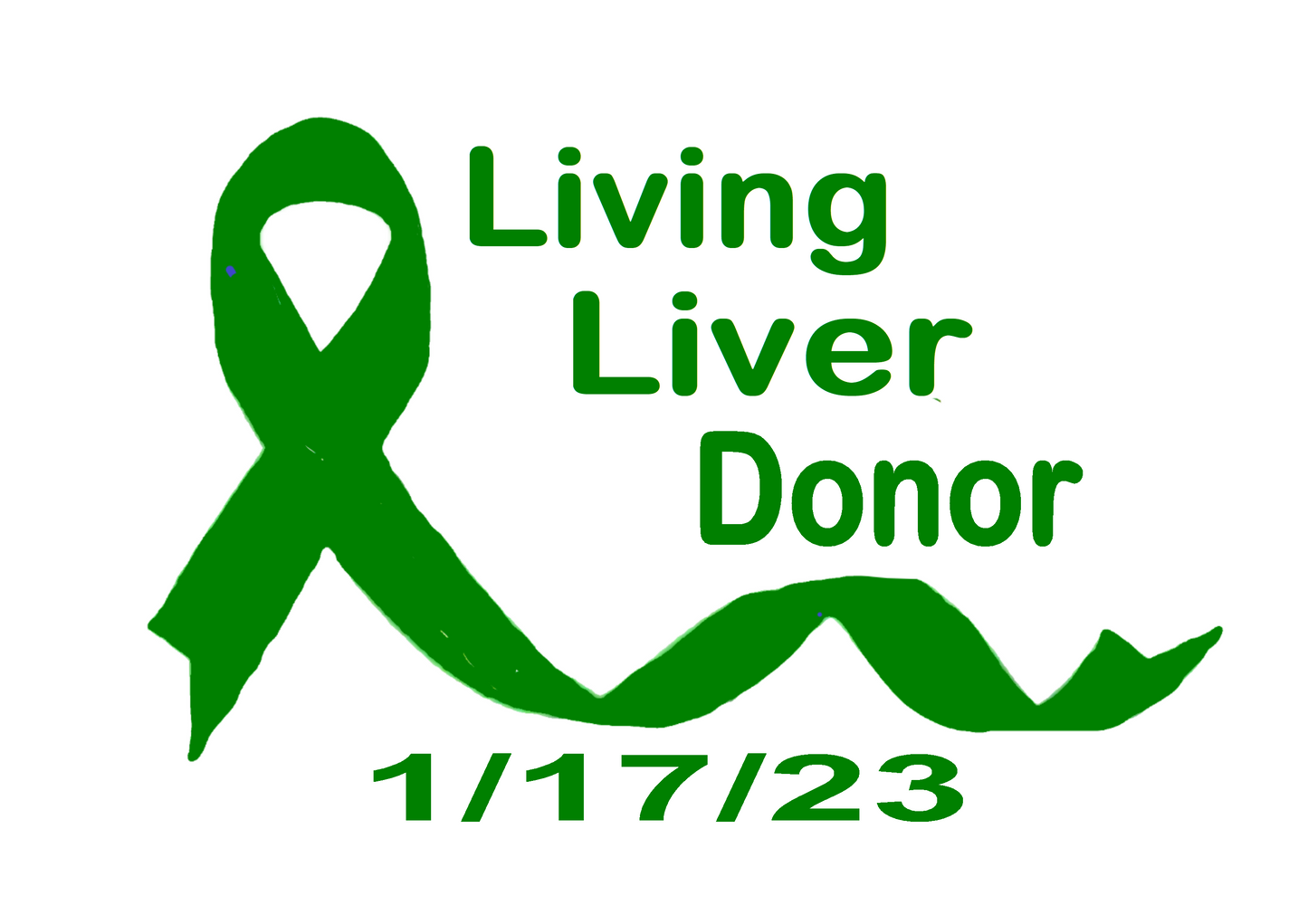 Living Liver Donor Car Window Vinyl Decal | USAVinyls