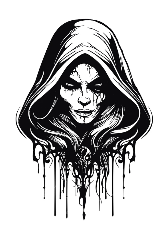 Evil Witch Car/Wall Vinyl Decal – Large Sizes | USAVinyls