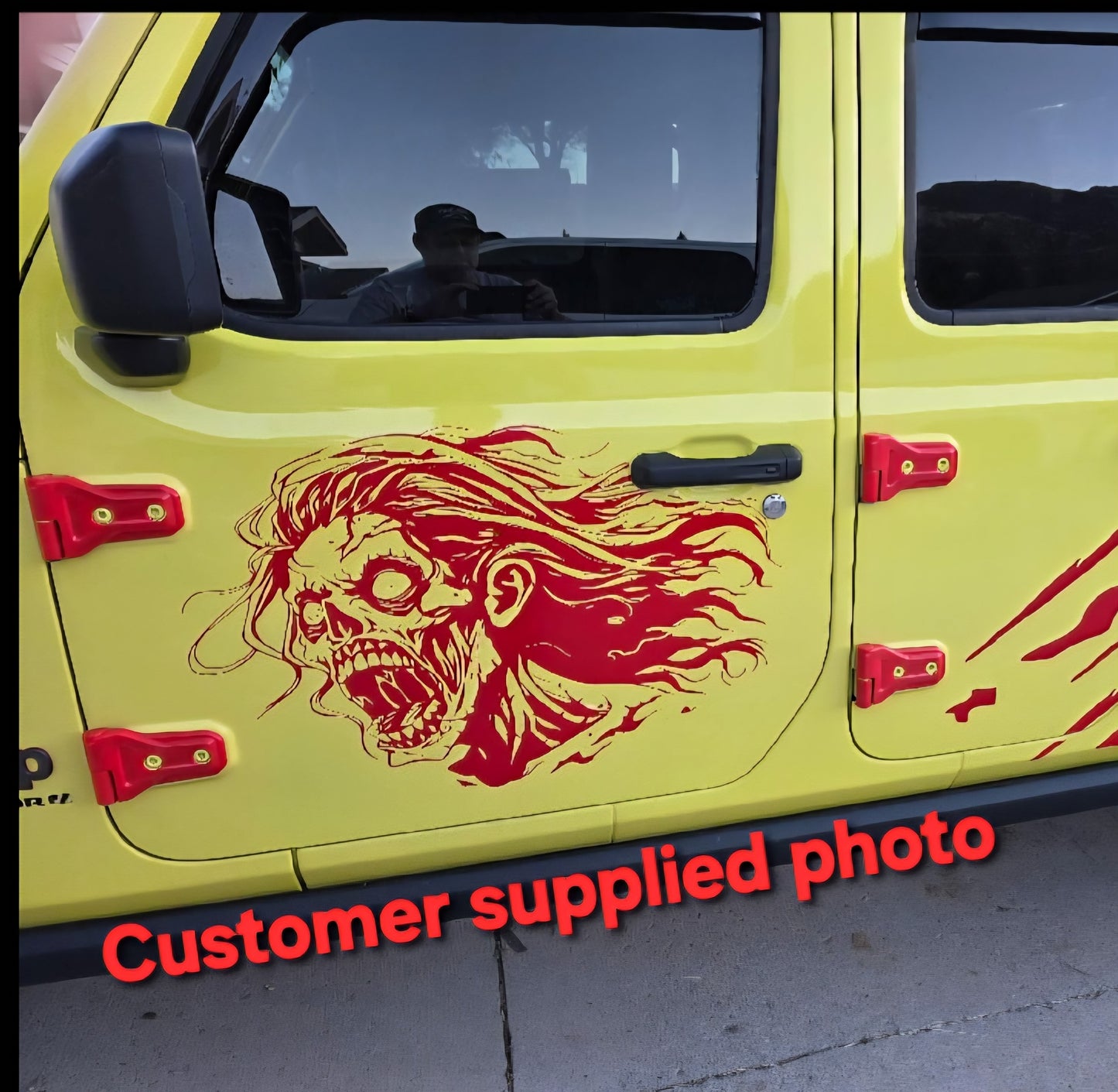 Zombie Car Decal