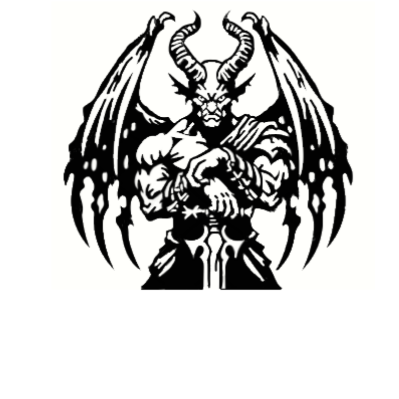 Devil Decal. Devil Wall Art