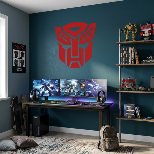 Autobot‑Inspired Car/Wall Vinyl Decal | USAVinyls