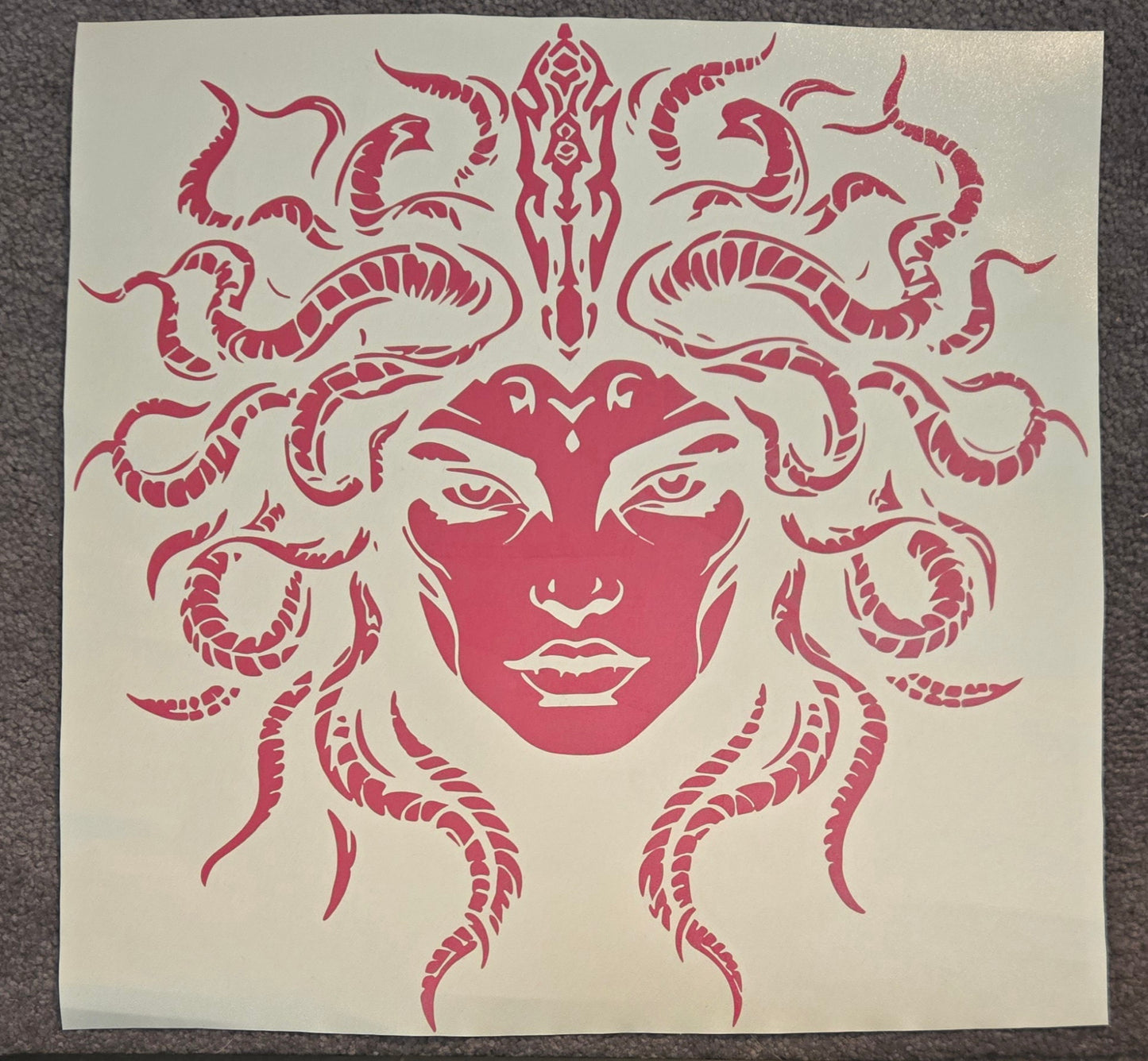 Medusa Car/Wall Vinyl Decal | USAVinyls