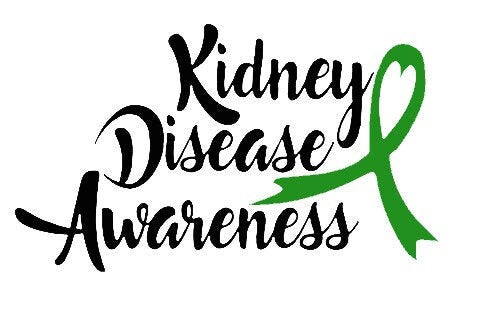 Organ Donation Decal,Transplant Decal,Vinyl Decal, Donate Life, Donate Kidney Decal, Living Donor, Kidney Disease Awareness, USAVinyls