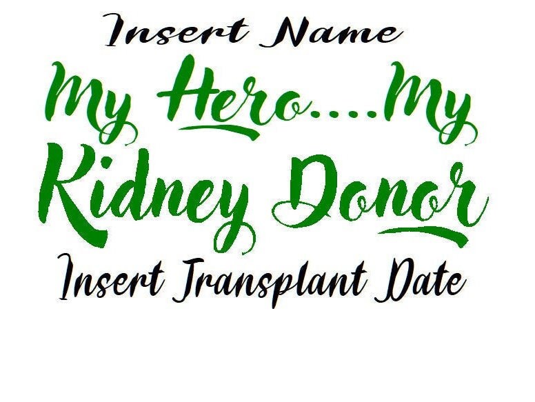 Organ Donation Decal,Transplant Decal,Vinyl Decal, Donate Life, Donate Kidney Decal, Living Donor, Recycle Yourself,Organ Donor, USAVinyls