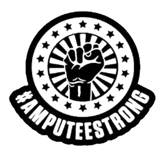 Amputee Strong Decal, Amputee Strong Sticker, Amputee Awareness, Prosthetic Support, Prosthetics Awareness, USAVinyls