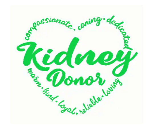 Organ Donation Decal, Transplant Decal,Vinyl Decal, Donate Life, Kidney Donor Decal, Living Donor, Recycle Yourself, Organ Donor, USAVinyls