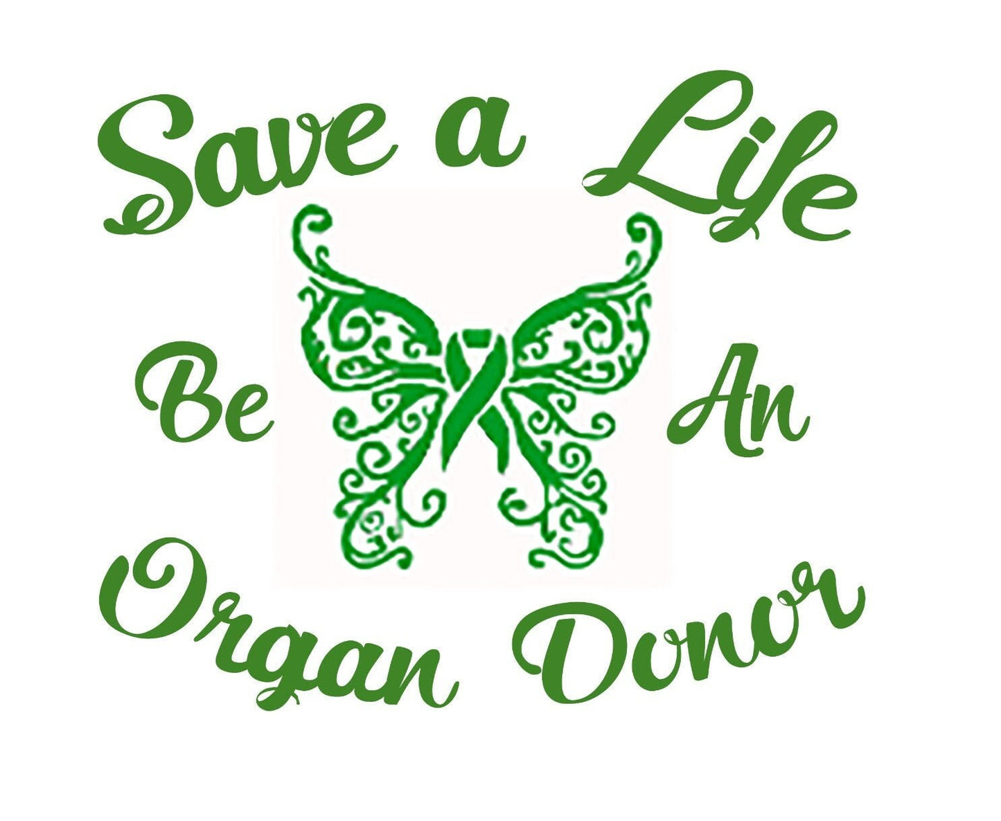 Organ Donation,Transplant Decal,Vinyl Decal, Donate Life, Donate Kidney Decal, Living Donor, Recycle Yourself,Organ Donor,Save A Life