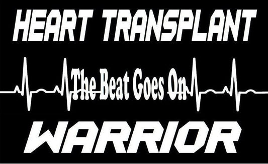 Heart Transplant Warrior, Heart Transplant Survivor, Donate Heart Decal, Share Your Spare, Organ Donation Decal, Heart Transplant Sticker