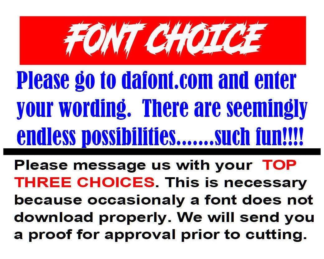 Windshield Banner, Graphic for Windshield, Your Text on Windshield, Auto Decal, Auto Sticker, Custom Graphic, Custom Text on Windshield