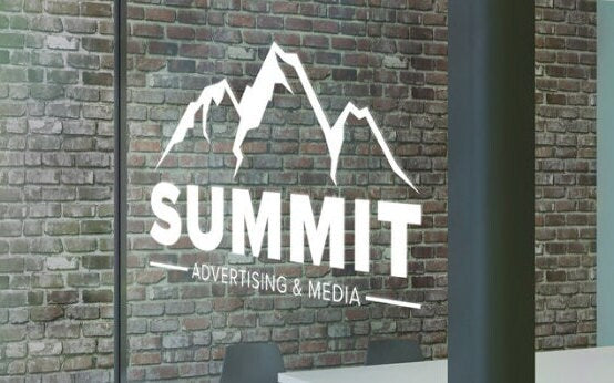 Business Logo Decal, Business Branding Wall Art, Custom Business Vinyl Art, Logo Decal, Logo Sticker, Custom Office Logo for Wall, 1 Color