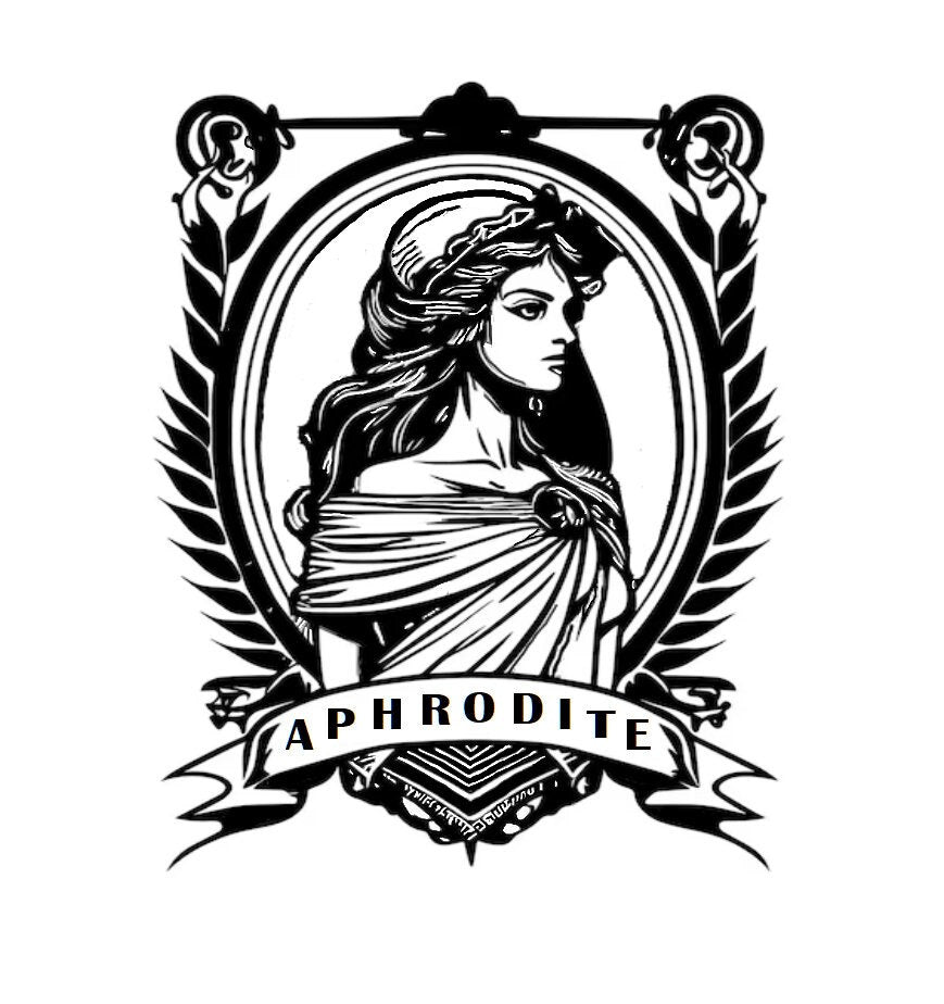 Aphrodite Decal, Aphrodite Sticker, Aphrodite Graphic, Aphrodite Fertility Goddess, Aphrodite Auto Graphic,Goddess of Sexual Love + Beauty