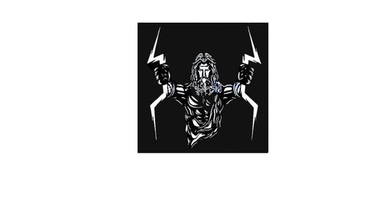 Zeus Decal, Zeus Sticker, Zeus Graphic, Zeus Hood Decal, Zeus Auto Graphic, Zeus God of Thunder, Zeus God of Lighting, Zeus God of War