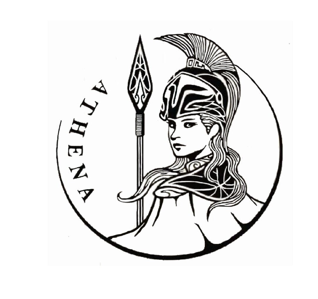 Athena Decal, Athena Sticker, Athena Graphic, Athena Goddess of Wisdom, Athena Auto Graphic, Athena Goddess of Fertility, Athena