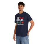 The Beat Goes On Heart Transplant Survivor Tee | USAVinyls