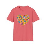 Heart‑Shaped Rubber Duckies Graphic Tee | USAVinyls