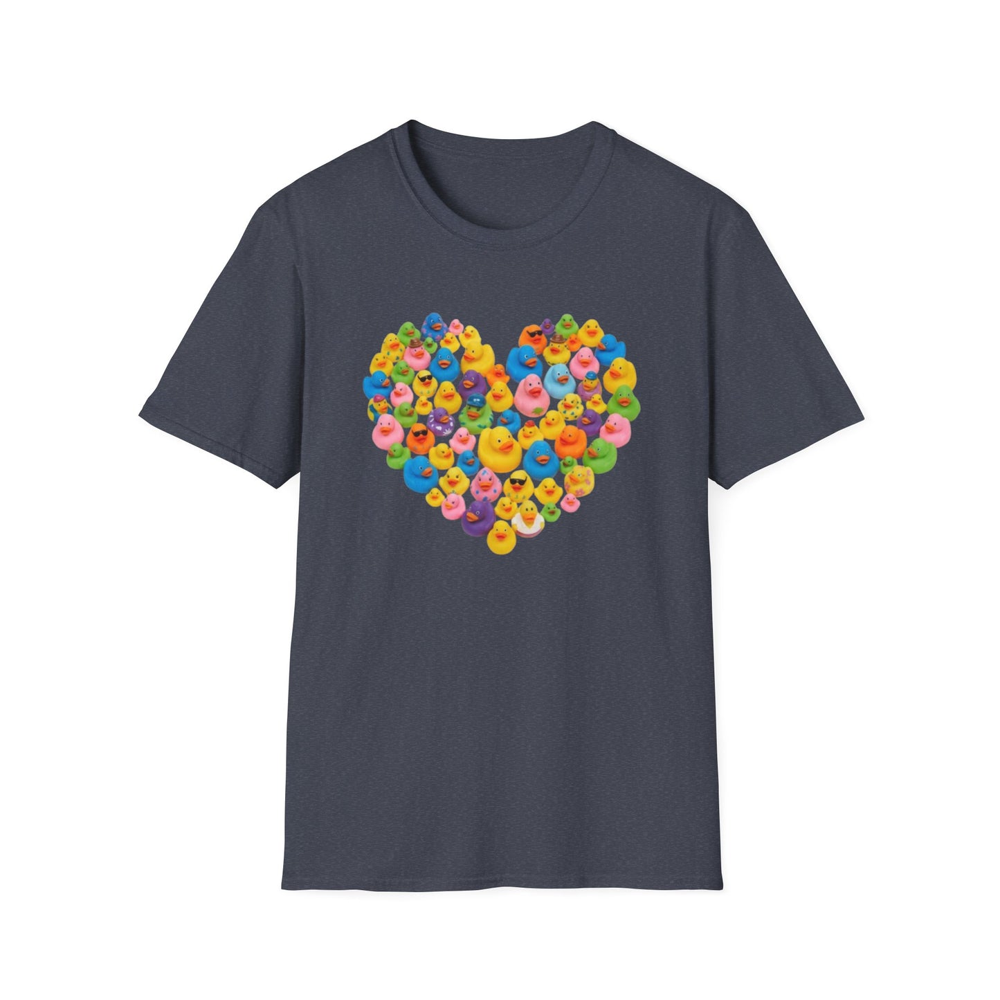 Heart-Shaped Rubber Duckies T-Shirt