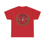 “The Beat Goes On heart transplant survivor unisex t‑shirt, front print, multiple sizes S–5XL”