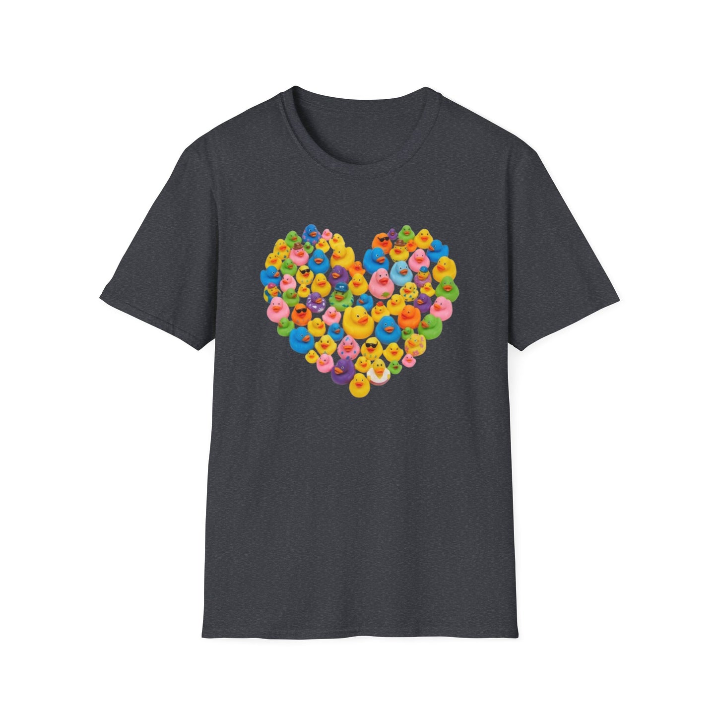 Heart-Shaped Rubber Duckies T-Shirt