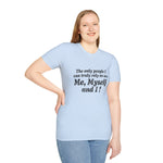 Me, Myself & I Funny Self‑Reliant Tee | USAVinyls
