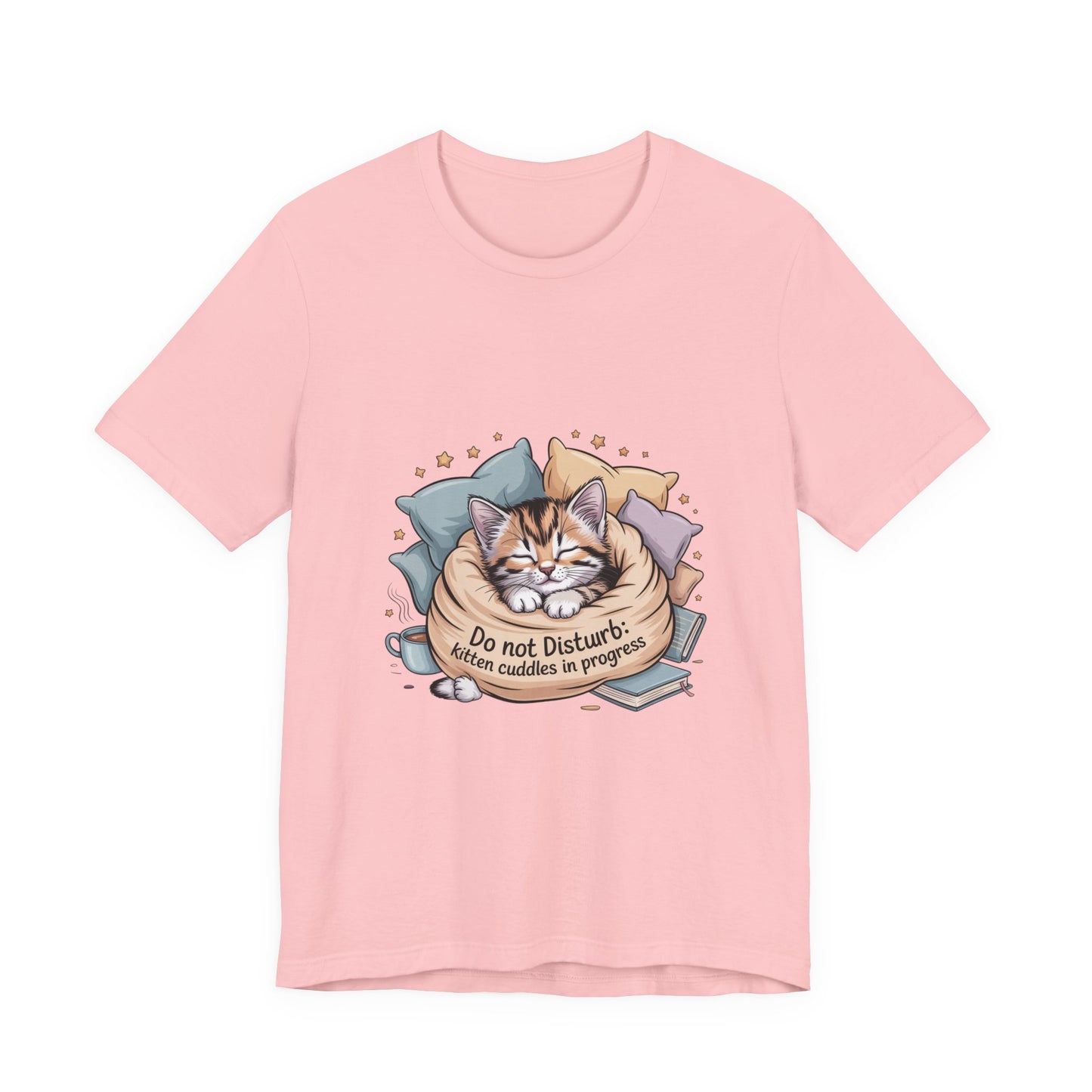 Cat Nap T-Shirt — "Do Not Disturb: Kitten Cuddles in Progress"