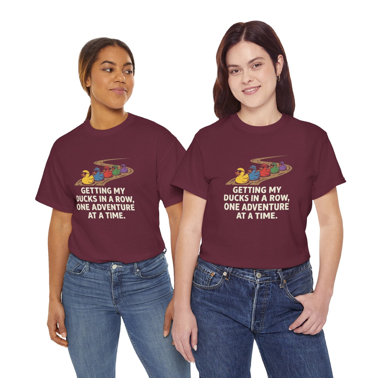 Getting My Ducks in a Row T-Shirt — Ducks in a Row Adventure Graphic Tee