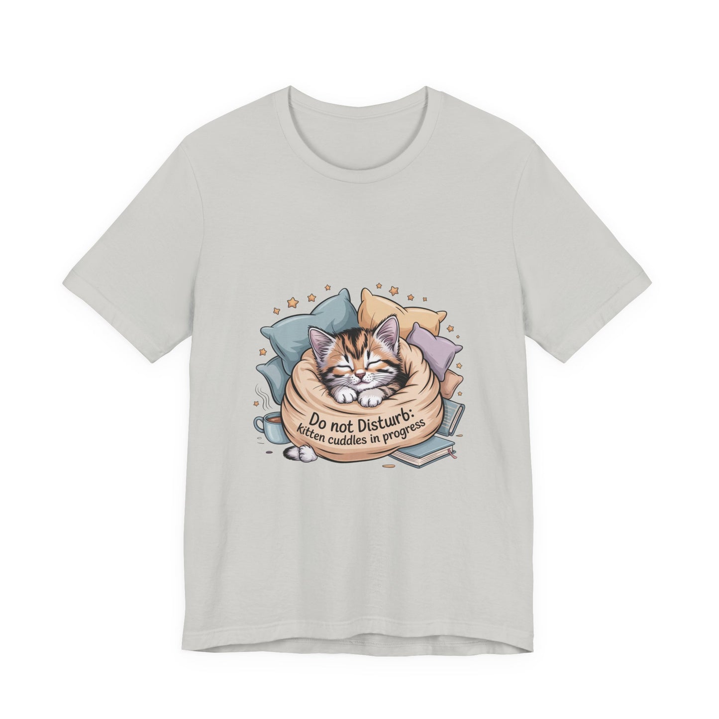 Cat Nap T-Shirt — "Do Not Disturb: Kitten Cuddles in Progress"