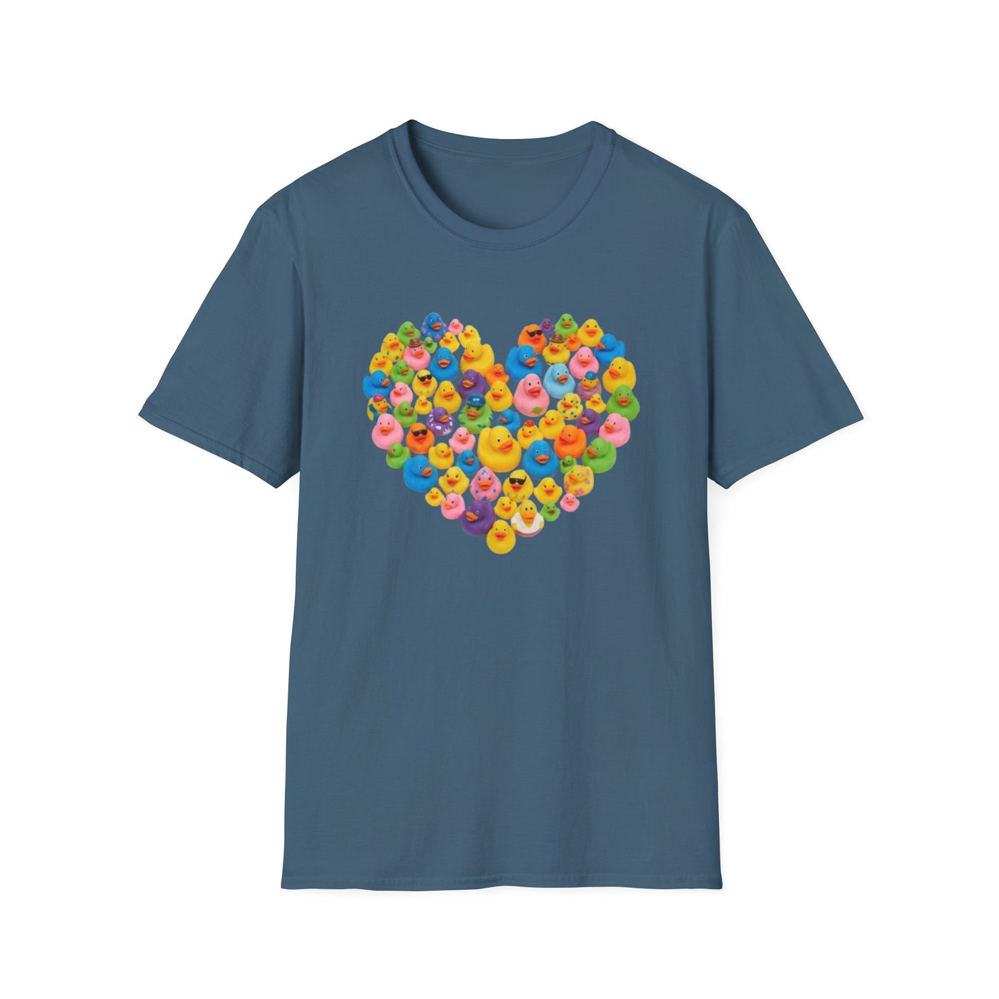 Heart-Shaped Rubber Duckies T-Shirt