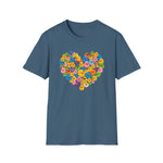 Heart‑Shaped Rubber Duckies Graphic Tee | USAVinyls
