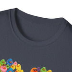 Heart‑Shaped Rubber Duckies Graphic Tee | USAVinyls