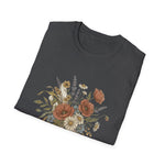 Rustic Wildflower Bouquet Graphic Tee | USAVinyls