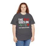 The Beat Goes On Heart Transplant Survivor Tee | USAVinyls