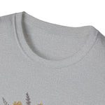 Rustic Wildflower Bouquet Graphic Tee | USAVinyls