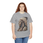 Native Chief Portrait Tee — Vintage Headdress | USAVinyls