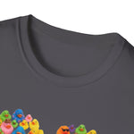 Heart‑Shaped Rubber Duckies Graphic Tee | USAVinyls