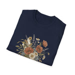 Rustic Wildflower Bouquet Graphic Tee | USAVinyls