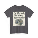 My Life Feels Like a Test I Didn’t Study For Tee | USAVinyls