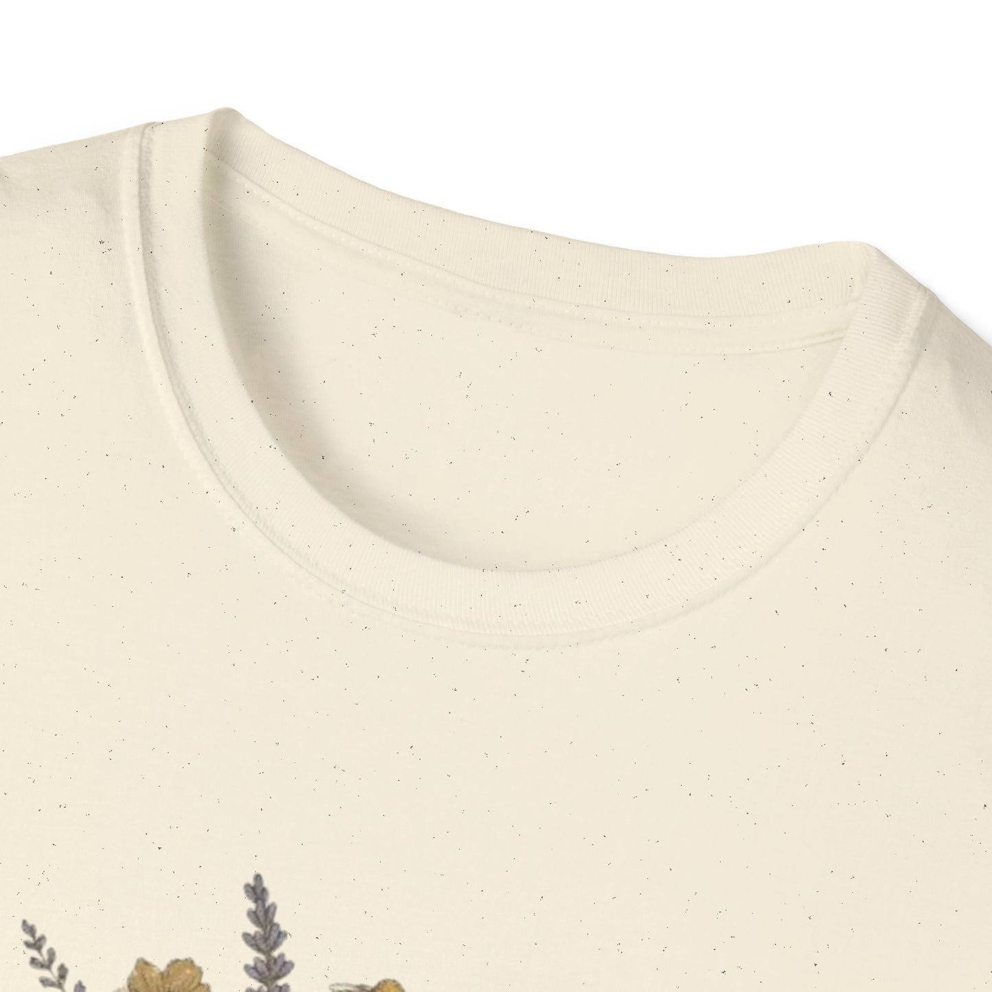 Rustic Wildflower Bouquet T-Shirt | Boho Floral Illustration