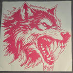 Wolf Car Decal – Werewolf Vinyl Sticker | USAVinyls