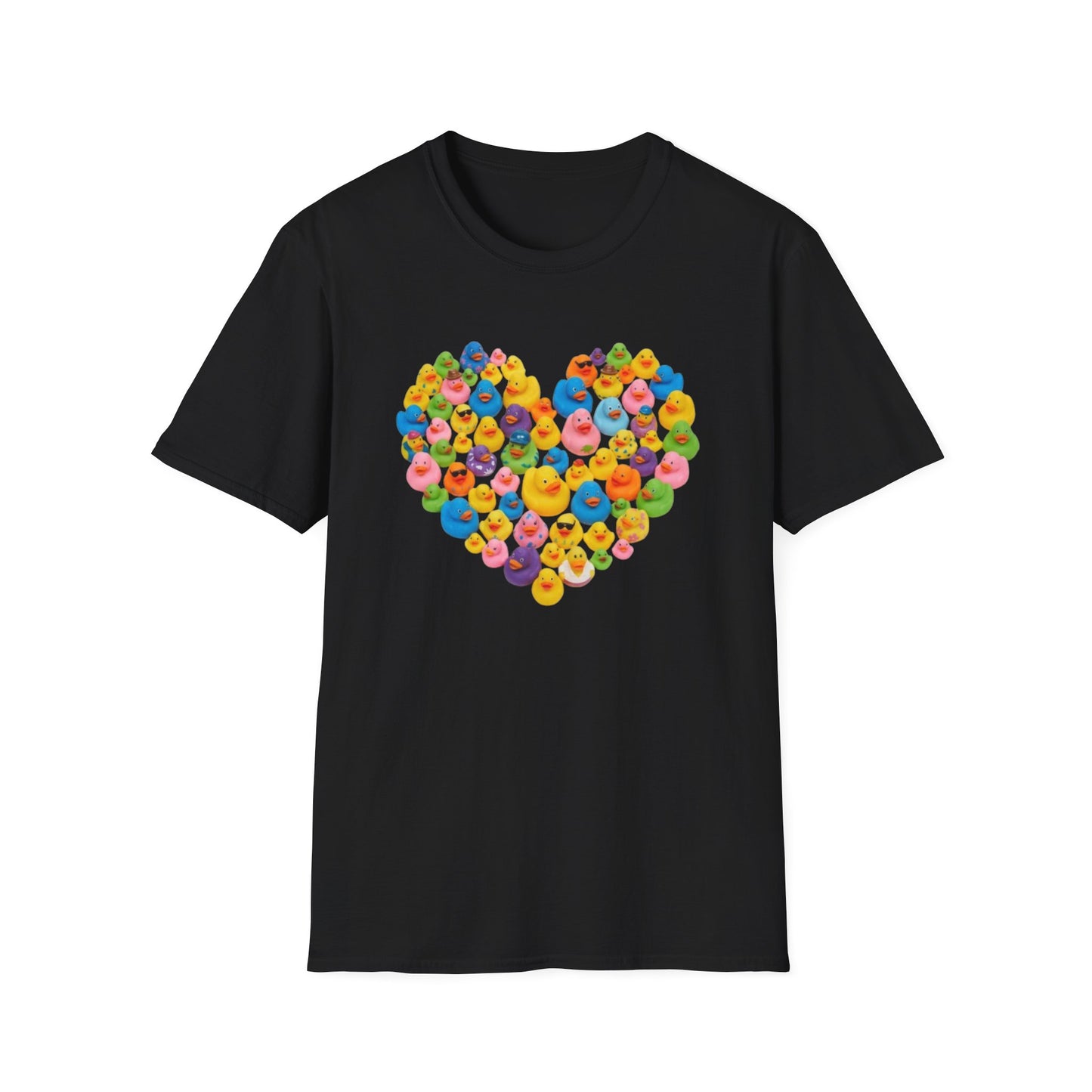 Heart-Shaped Rubber Duckies T-Shirt