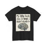 My Life Feels Like a Test I Didn’t Study For Tee | USAVinyls