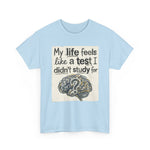 My Life Feels Like a Test I Didn’t Study For Tee | USAVinyls
