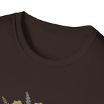 Rustic Wildflower Bouquet Graphic Tee | USAVinyls