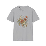 Rustic Wildflower Bouquet Graphic Tee | USAVinyls