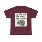 My Life Feels Like a Test I Didn’t Study For Tee | USAVinyls