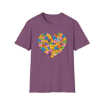 Heart‑Shaped Rubber Duckies Graphic Tee | USAVinyls